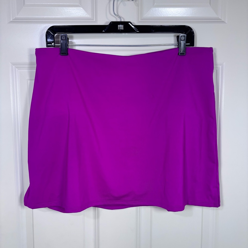 Athleta Swim Skirt Women’s XL Purple/Pink